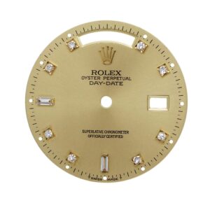 Rolex Day-Date Gold Dial with Diamond Hour Markers