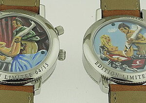 Value Swiss Erotic Watch SS Limited Edition with Erotic Automaton